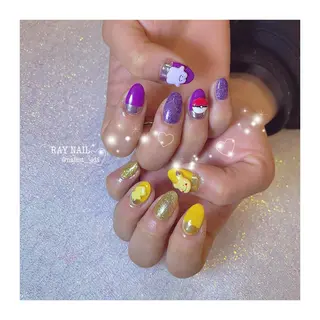 ネイル Arowa 伊田のネイルデザイン