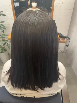 セミロング veretta.香里園所属・筒井 沙祐奈のヘアスタイル