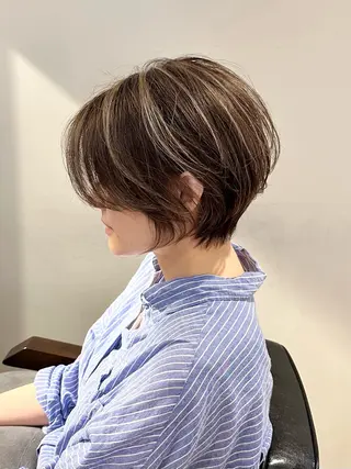 ショート 大人女子ショート 髪質改善山口耕祐のヘアスタイル