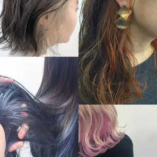 カラー ニシオカ タクヤのヘアスタイル