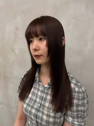 ロング cut model 🫒natsuのヘアスタイル