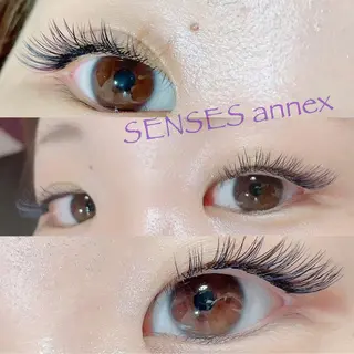 マツエク・マツパ SENSES_ WAKAのマツエク・マツパデザイン