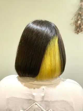 ミディアム カラー ...a所属・... aのヘアスタイル