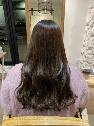 カラー diar江ノ島所属・mai🤍透明感/ 縮毛矯正/藤沢江ノ島のヘアスタイル