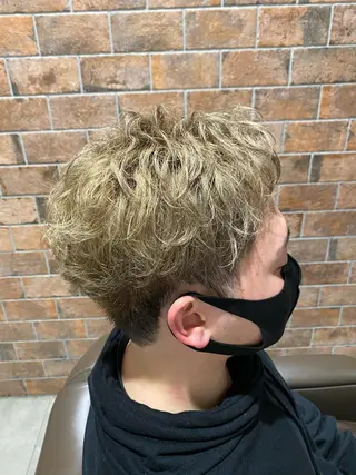 ショート カラー メンズ 似合わせスタイル 山本風太のヘアスタイル