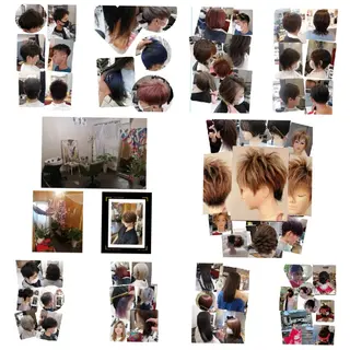 ショート カラー パーマ ヘアアレンジ メンズ D/i所属・4店舗フリーランスⅠ Y/no〈夜のスパ〉のヘアスタイル