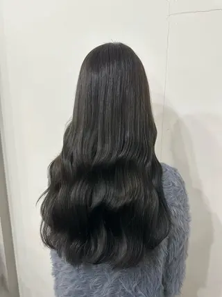 ロング カラー 名駅/艶カラー/原田 永遠のヘアスタイル