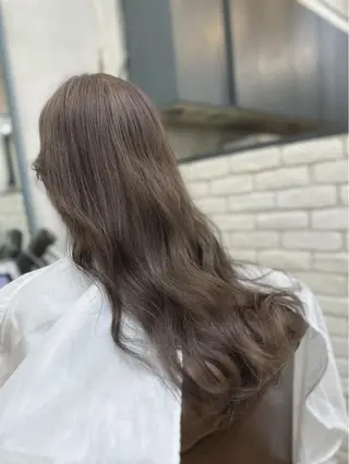 ロング カラー メンズパーマ 本多のヘアスタイル