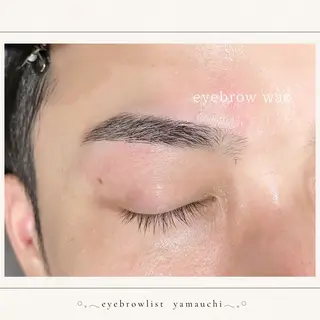 メンズ アイブロウ 眉毛サロン ai brow 浅草橋店所属・山内 🎀浅草橋店の眉毛・アイブロウイメージ