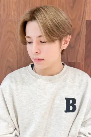 ショート カラー パーマ ヘアアレンジ 松木 一のヘアスタイル
