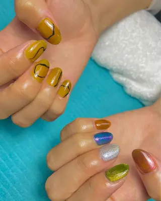 ネイル 加瀬 アンジェリーのネイルデザイン