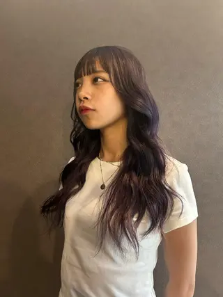 ロング カラー ☕️結【suii.】 ボブ/ヘアセット☕️のヘアスタイル