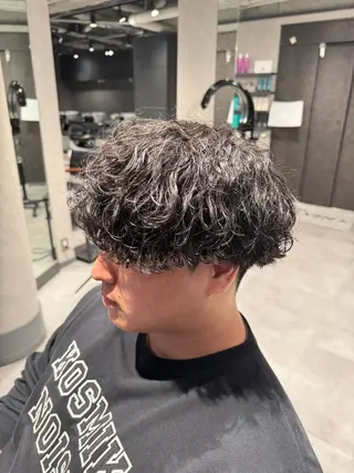 ショート パーマ メンズ メンズヘア◎ なぐらのヘアスタイル