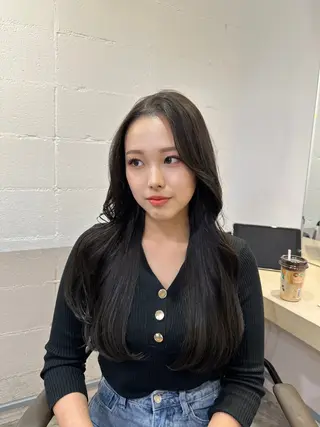 ロング カラー 韓国ヘア/レイヤー Yan✂︎のヘアスタイル