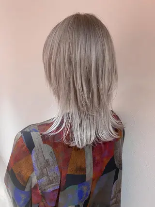 セミロング masa/ボブ特化/ ぷつっとボブのヘアスタイル