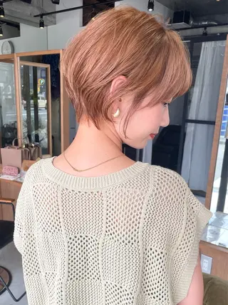 ショート FERIA池田 田岡啓佑のヘアスタイル