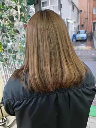 ロング カラー Active島根店所属・中村 羽良のヘアスタイル