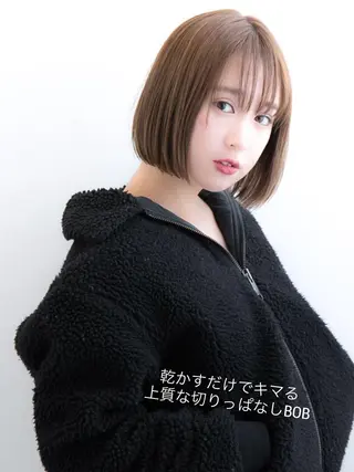 ミディアム gite カワムラナオキのヘアスタイル