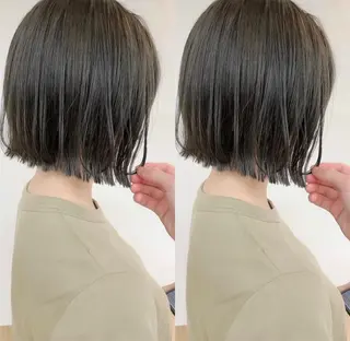カラー 大賀 チサトのヘアスタイル