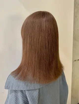 セミロング カラー ツヤ髪ロング 髪質改善🪞✨azuのヘアスタイル