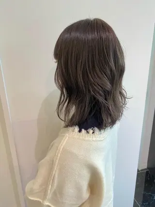 ミディアム カラー インナーカラー/レイ ヤーカット♡/マキシのヘアスタイル