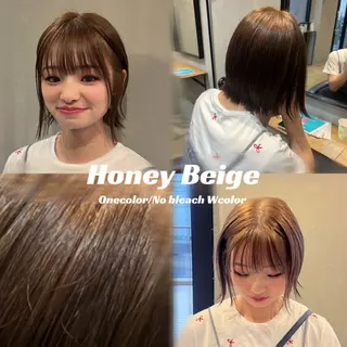 カラー 博多韓国ヘア/デジタ ルパーマ【美涼】のヘアスタイル