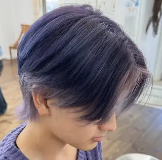 ショート カラー パーマ メンズ メンズ特化✂️ 小枝 優生のヘアスタイル