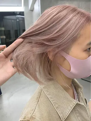 ショート カラー 🌿似合わせブリーチ 松本朋幸🌿のヘアスタイル