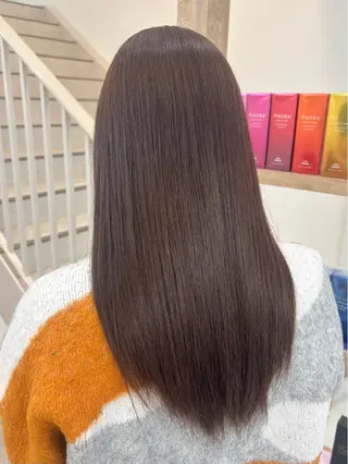 ロング カラー Yui / ユイ 艶々カラー🩵´-のヘアスタイル