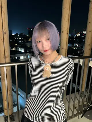 ミディアム MONIQA原宿所属・24時間受付🌈ブリ ーチ特化RYUTOのヘアスタイル