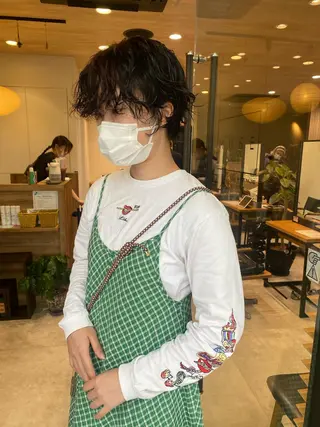 ショート パーマ パーマ指名No1 /namiのヘアスタイル