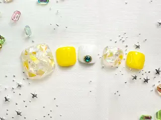 ネイル ネイルPetit Ribbonのネイルデザイン