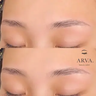 アイブロウ Arva salonのマツエク・マツパデザイン