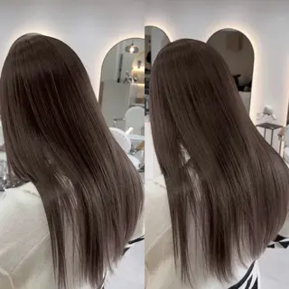 ロング 輝士‎🤍レイヤー/ 艶髪/透明感/顔周りのヘアスタイル