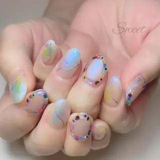 ネイル sweet 仲野陽子のネイルデザイン