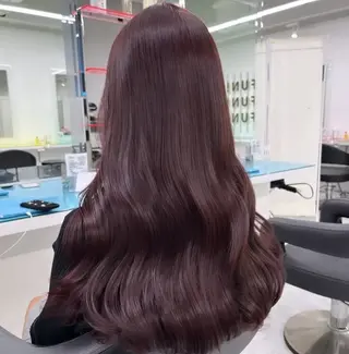 ロング カラー 大人っぽ韓国ヘア 艶髪🤍yuma🤍のヘアスタイル