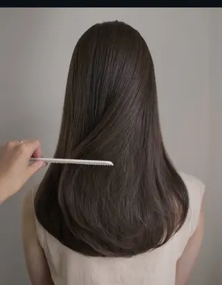 ロング TELA HAIR鎌取店所属・サカモト アリサのヘアスタイル