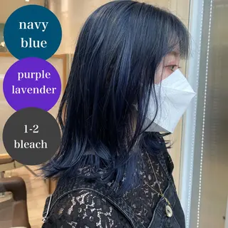 ロング カラー ナカタケ ユウのヘアスタイル