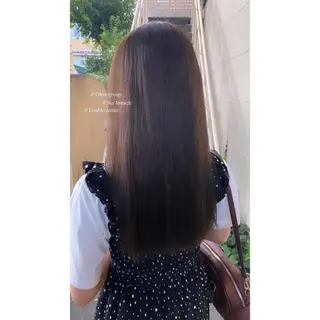 ロング カラー 透明感カラー /豊川/ユキのヘアスタイル