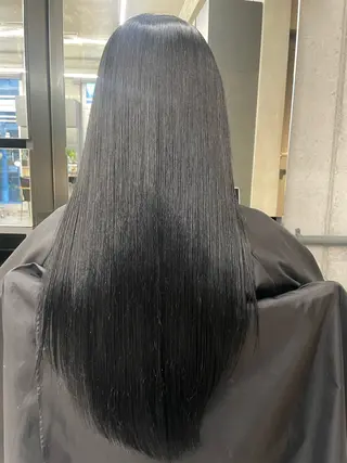 ロング カラー トレンドカラー🥣／ ヘアアレンジ✩.*˚のヘアスタイル