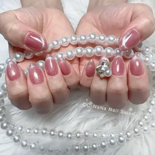 ネイル 💎CC・NaNa 韓国風ネイル🌙Cのネイルデザイン