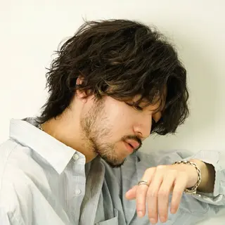 メンズ 渋谷メンズパーマ🌀 大人ヘア/くりのヘアスタイル