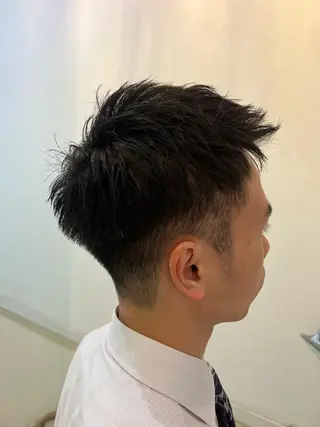 メンズ ブリーチしない暖色 カラー🥀杉 優菜のヘアスタイル