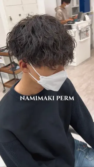 ショート メンズパーマ/縮毛 超特化/tomokiのヘアスタイル