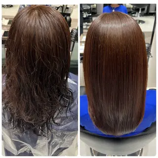 ロング ハルキミナトジャパン横浜所属・美髪矯正/髪質改善 /艶髪/千田理名🪞のヘアスタイル