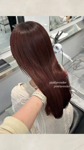 ロング カラー ParveMix ♡白神みやびのヘアスタイル