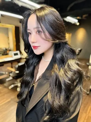 ロング カラー ワンホンヘア ケラチン/Kaitoのヘアスタイル