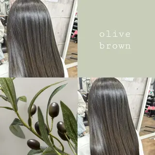 ロング カラー 天使の輪໒꒱⋆゚ 量産中🎀のヘアスタイル