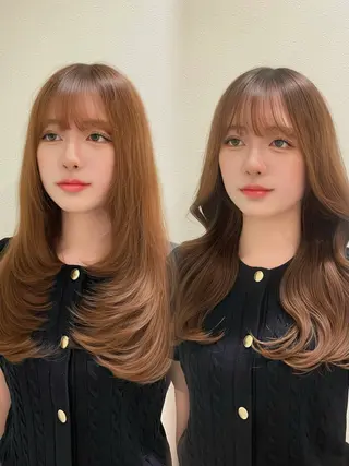 ロング 太田陽葉里/ カラーモデル募集中のヘアスタイル