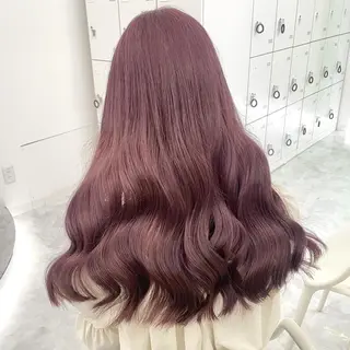 ロング カラー *モテガーリー🎀 🤍暖色ヘア🍒のヘアスタイル